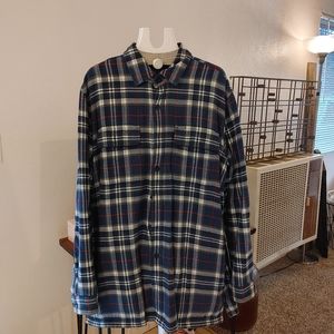 LL Bean Fleece Lined Shirt